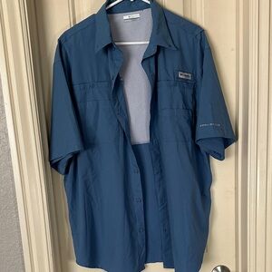 Columbia Blue Omni-shade Shirt
